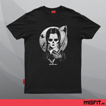 Wednesday Skull Face